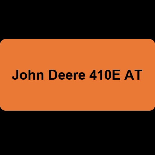 John Deere 410E AT